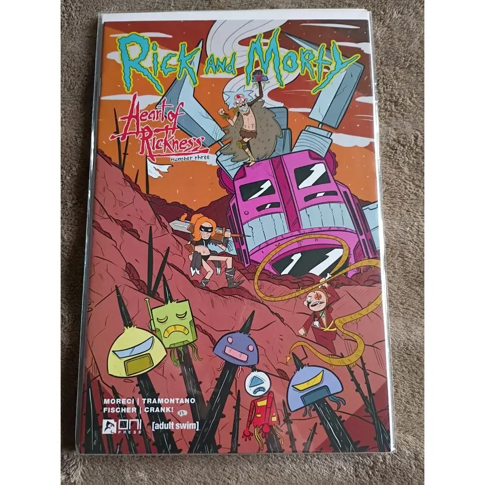 Rick and Morty Heart of Rickness #1-4 NM complete series 4 Book Lot Vf To NM